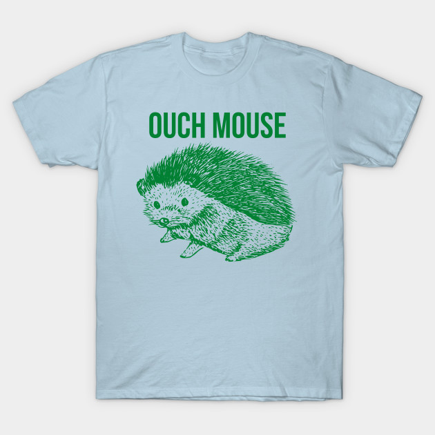 Funny Hedgehog Ouch Mouse